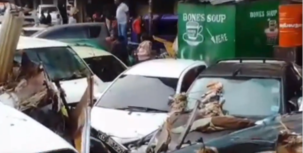 SAD: Over 18 Bodies Retrieved From Vehicles Along Kirinyaga Road in Nairobi
